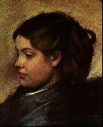 Edgar Degas Madamoiselle Dobigny USA oil painting artist